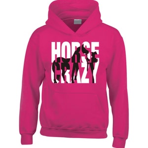 Horse Hoodie Equestrian Hoodie Horse Crazy image 2