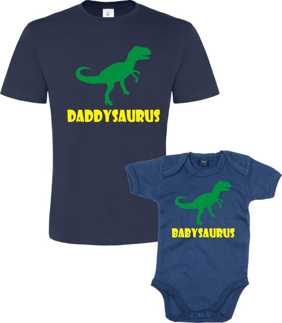 daddysaurus babysaurus t shirt