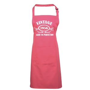 Annata 1956 invecchiata alla perfezione. Grembiule da cucina e da forno per il 60° compleanno