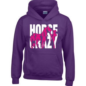 Horse Hoodie Equestrian Hoodie Horse Crazy image 3