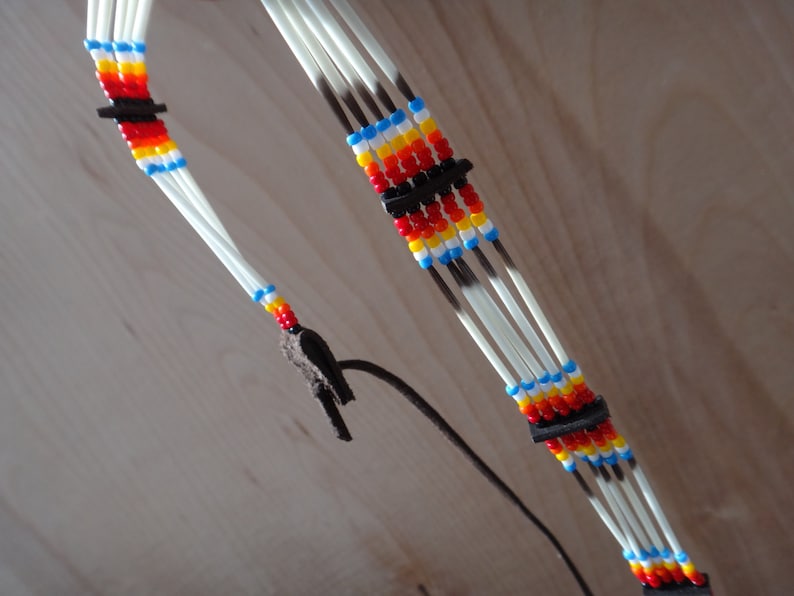 Porcupine quills choker. Native american necklace. Traditional Etsy