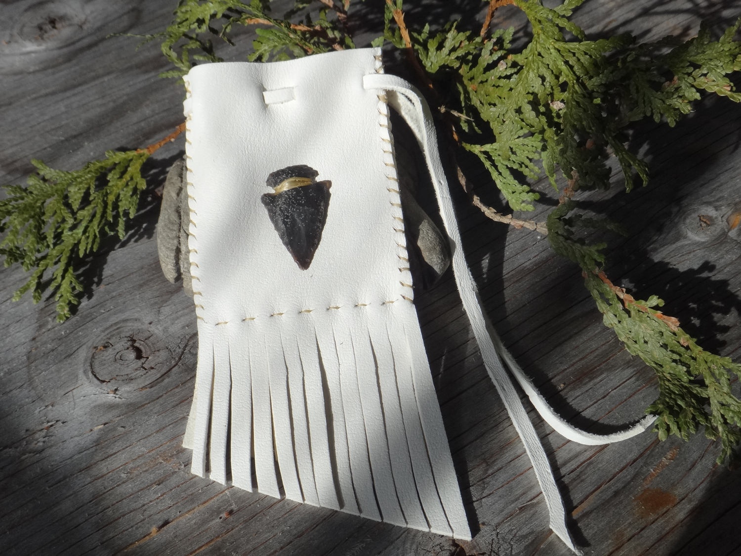 アクセサリー PAM DIETRICH AMULET POUCH DEERSKIN PAM DIETRICH