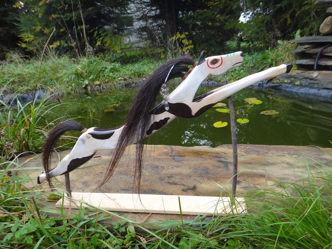 SOLD Native American Horse Stick. Ceremonial Warhorse Stick. Dance