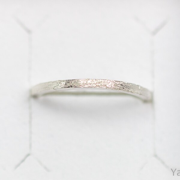 Sterling Stackingring Funkeloptik