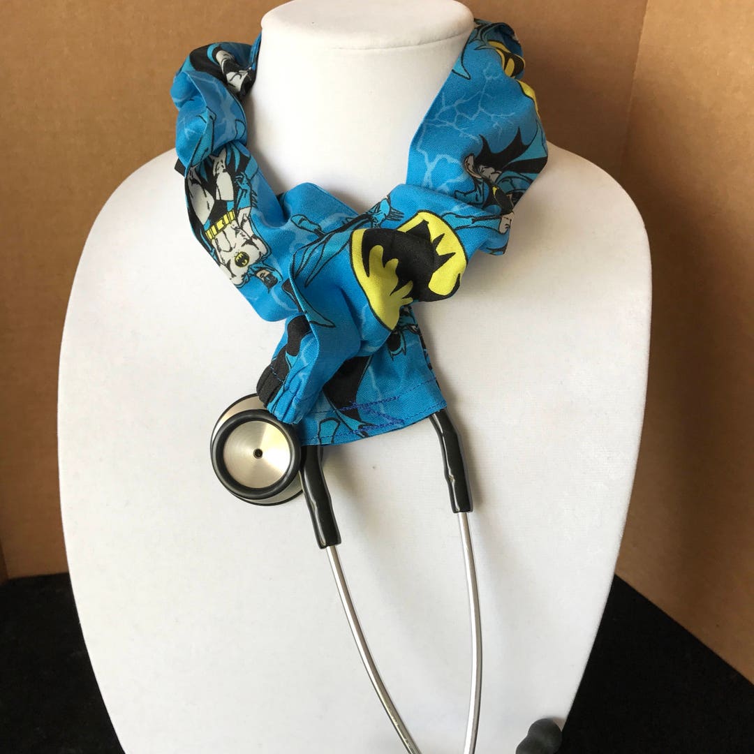 Batman Figure Stethoscope Cover Medical Lanyard Pediatric Etsy