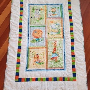 Whimsical Animal Quilt
