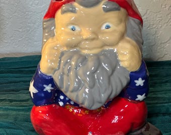 Patriotic Gnome Mug/Gnome Mug/Coffee Mug