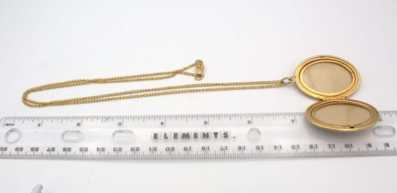 SweetHeart Keepsake 50s Oval Double Picture LOCKE… - image 8