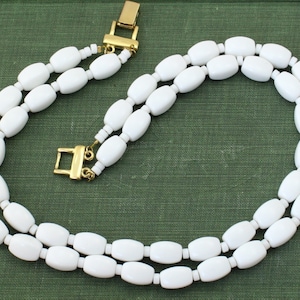 NAPIER 70s Patented Clasp Two Strand GT Necklace; Charitable Donation