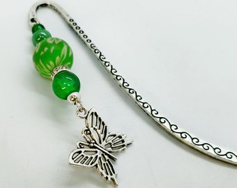 Butterfly bookmark, Beaded Bookmark, For nature lover, For her, Birthday, Booklover gift, Thinking of you, Bookish gift