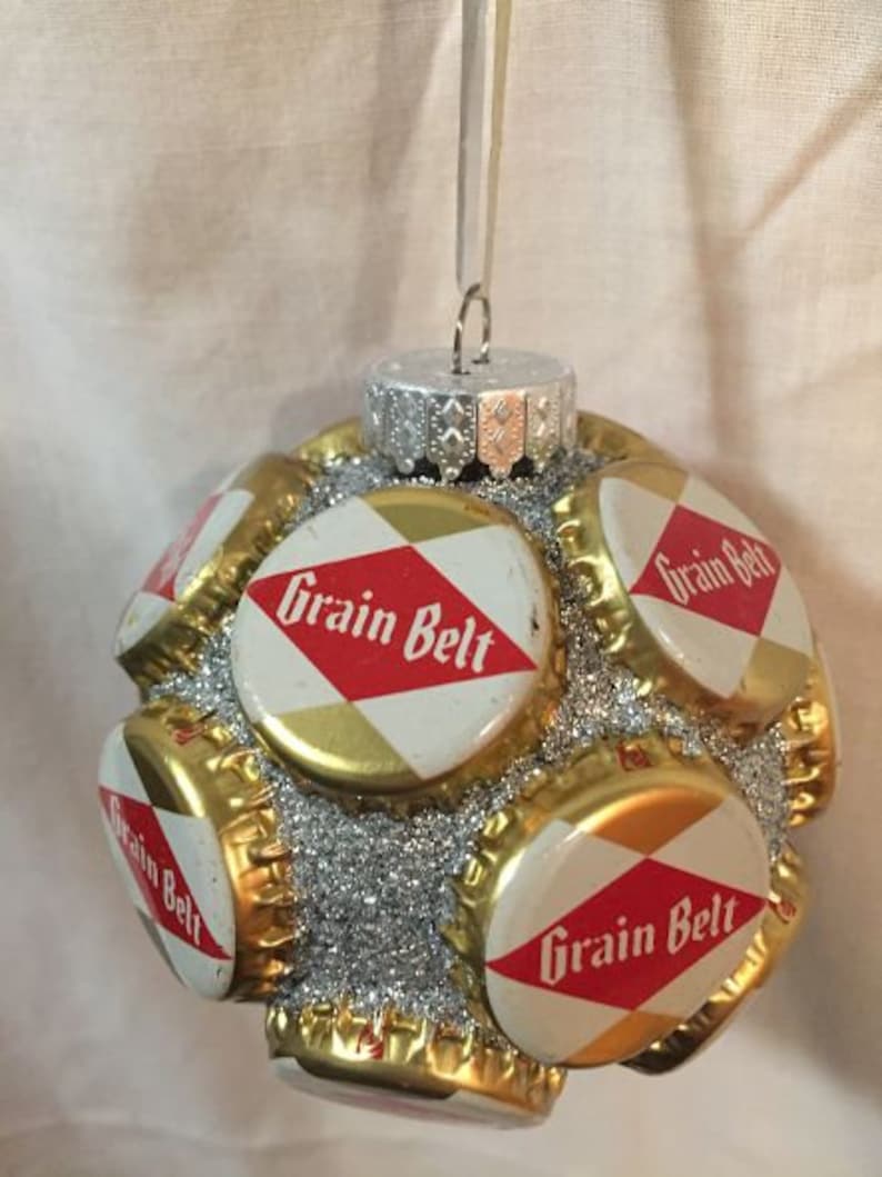 Bottle Cap Ornament Grainbelt Classic Etsy