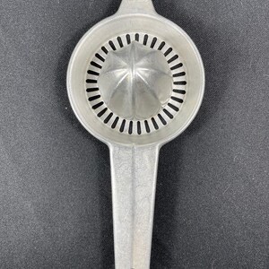 Vintage Foley Aluminum Citrus Juicer, Retro Kitchen Utensil,