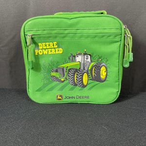 John Deere, Deere Powered Insulated Cloth Lunch Box, Style # FBL005G1