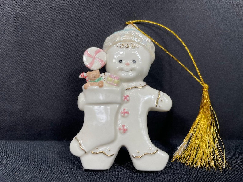 Lenox Annual Gingerbread Man Ornament