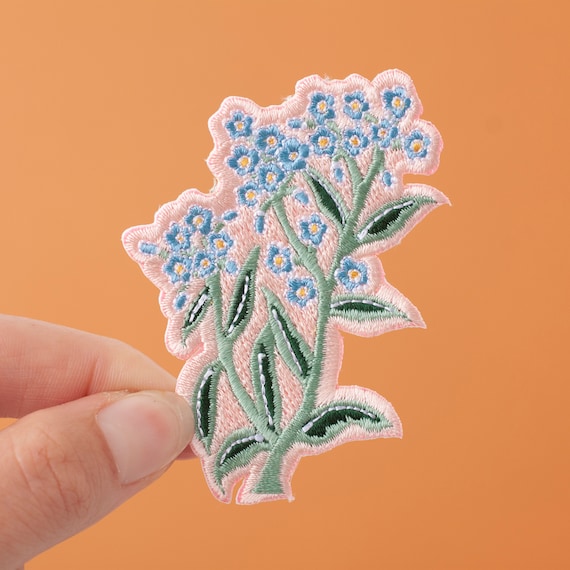 Embroidered Flower Patches – Artelexia