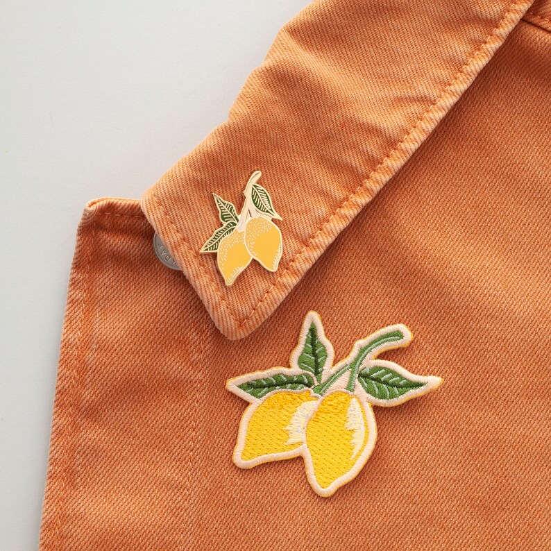 Patch & Pin Deal Matching Pin and Embroidered Patch Etsy UK