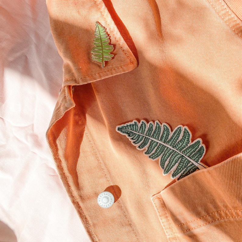 Patch & Pin Deal Matching Pin and Embroidered Patch Etsy UK