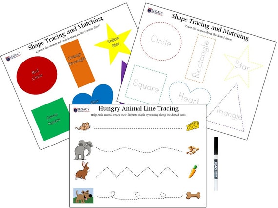 Homeschool Materials For Children With Special Needs Dry Etsy
