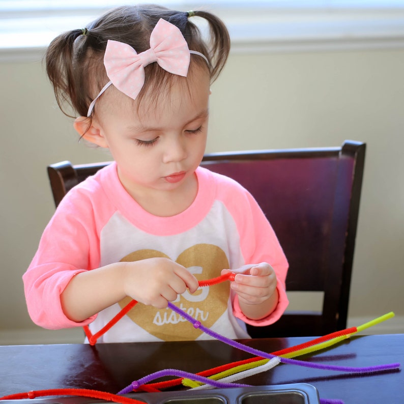 Rainbow Montessori Fine Motor Development Activity Kids Bead - Etsy
