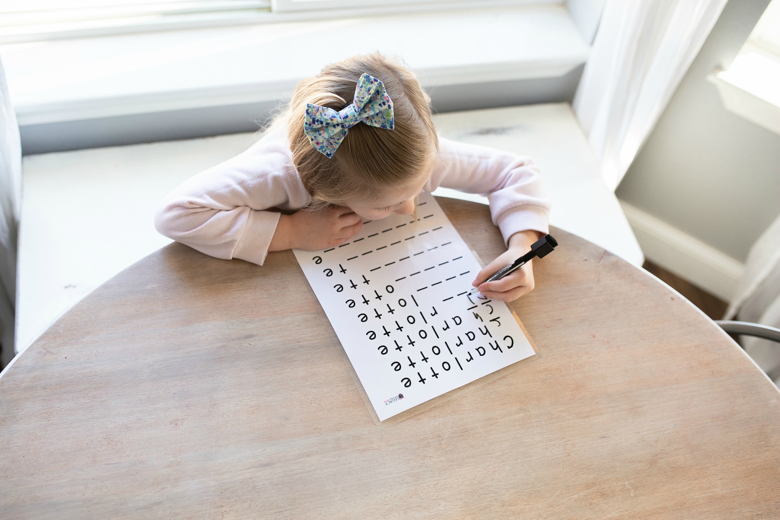 Name Template Worksheet for Kindergarten &amp; Preschool | Etsy