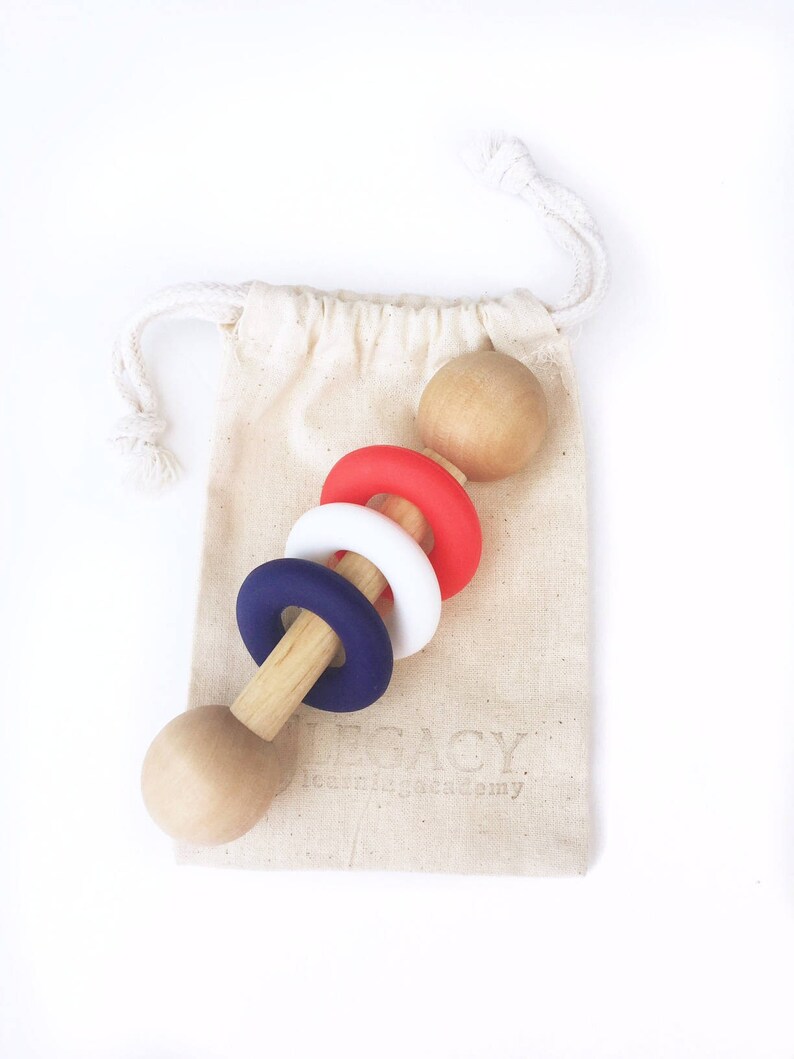 wooden bell rattle