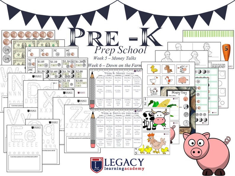 Homeschool Preschool Curriculum Kit With Pre K Toddler Etsy Homeschool Preschool Curriculum Kit With Pre K Toddler Etsy
