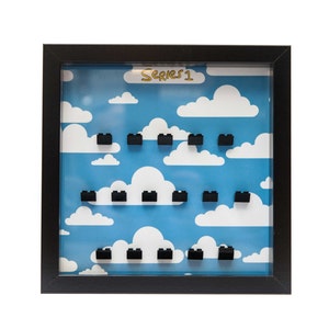 Lego Simpsons Series 1 Frame Display Mount, minifigure minifig LASER CUT acrylic  FREE p&p