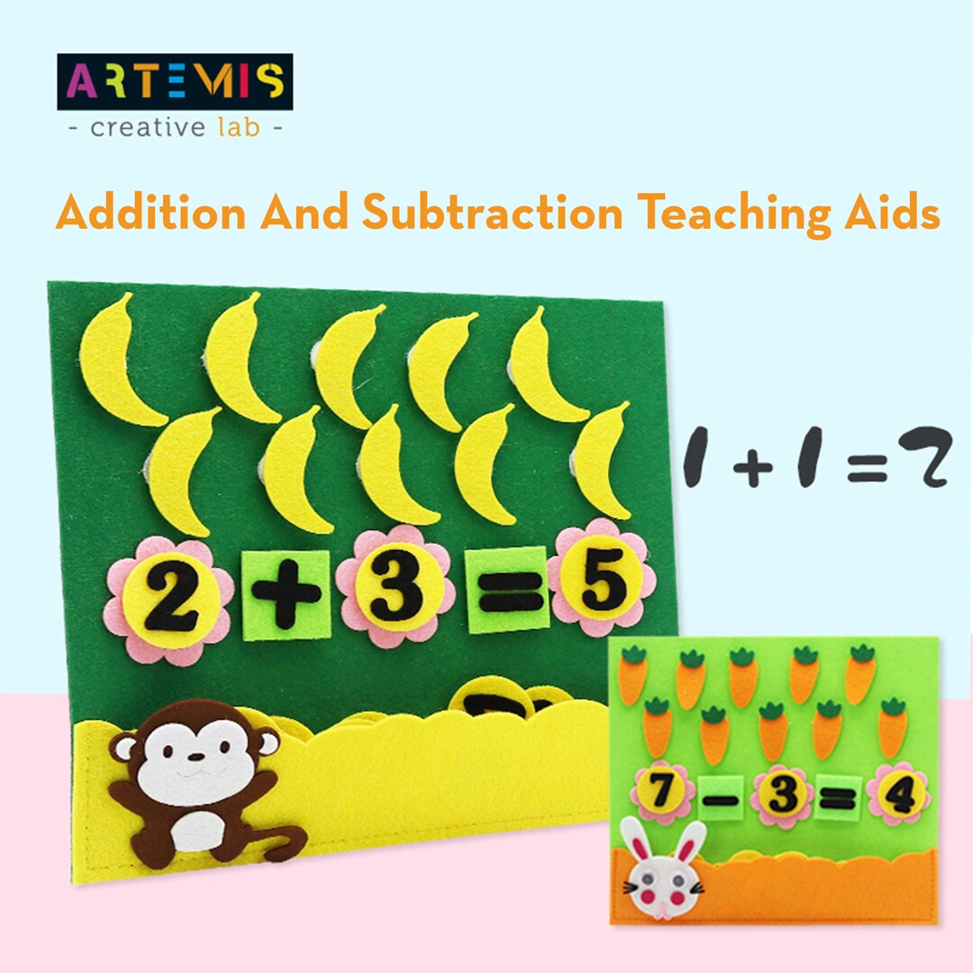 Wooden Finger Arithmetic Montessori Teaching Aids, Enlightenment Educa
