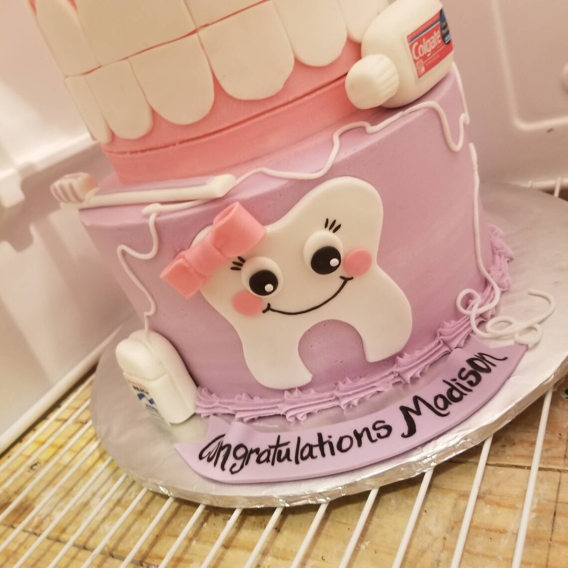 Handmade Fondant Dental Graduation Cake Topper Set Etsy