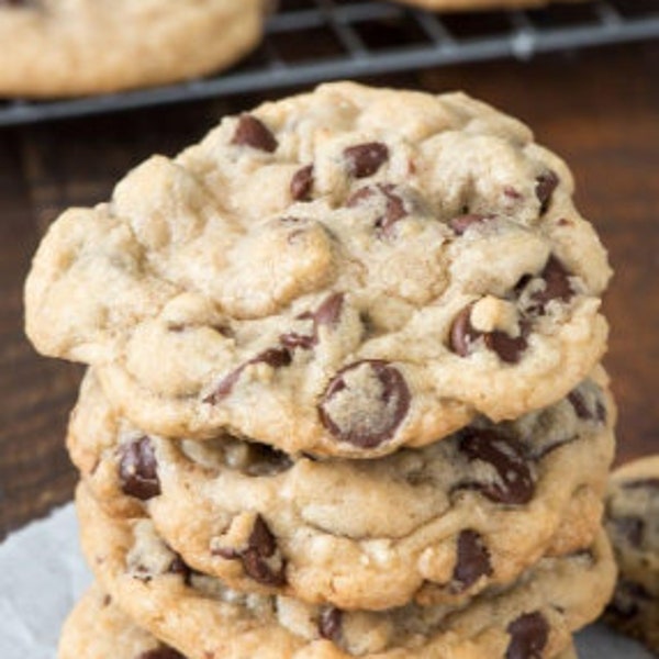 One dozen Chocolate Chip Cookies