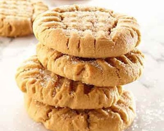 One dozen homemade Peanut Butter cookies