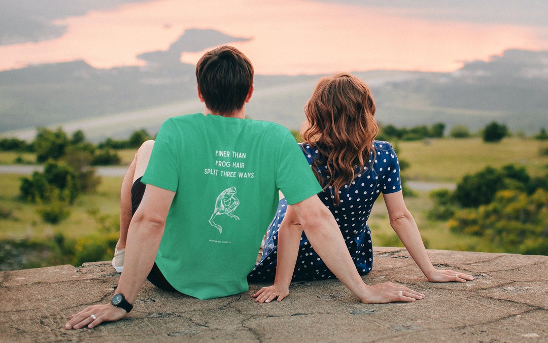 Finer Than Frog Hair S S Tee Funny Sayings Appalachian Graphic Etsy