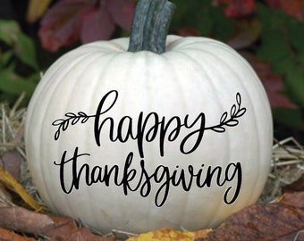 Happy Fall Yall - Thanksgiving Decal - Thanksgiving Decor - Fall Decor - Fall Decals
