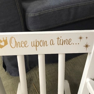 Once Upon a time- Kids Room Decal - Nursery decal