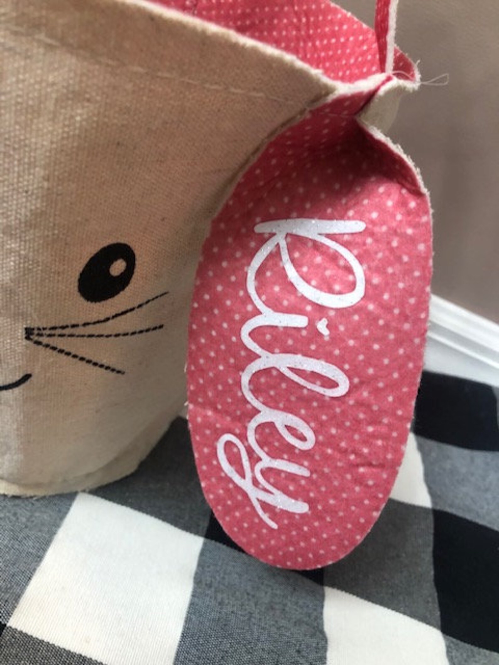 Personalized Canvas Easter Baskets Buy More Save More Etsy