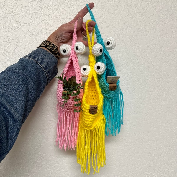 Mini Yip Yip Car Plant Hanger // Car Accessory Holder