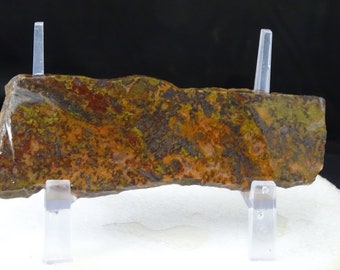 KALLEIDOSCOPE JASPER SLAB De la mina Rhodes en Oregon Varey Solid Multi Color