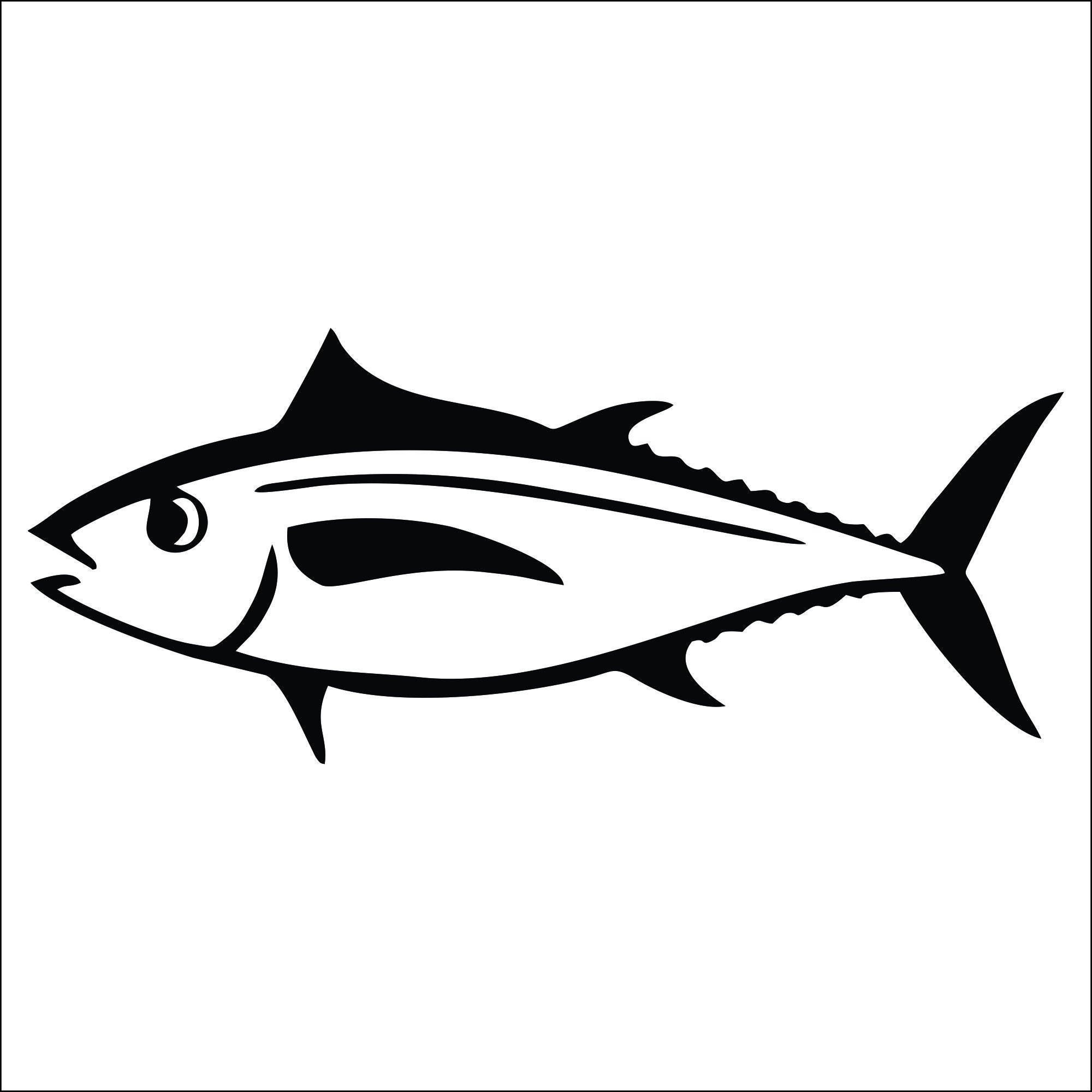 Bluefin Tuna Decal 