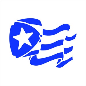 Puerto Rican Flag Vinyl Decal / Sticker 2(TWO) Pack