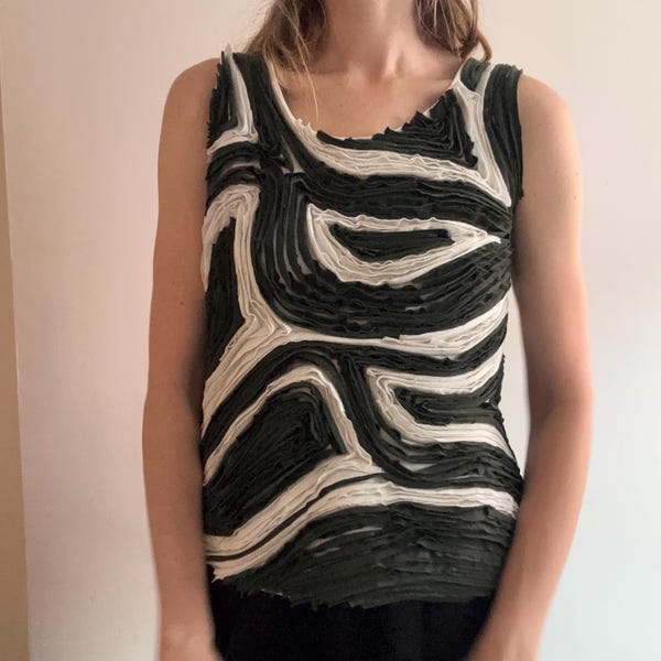 Experimental scrap tank top (medium)