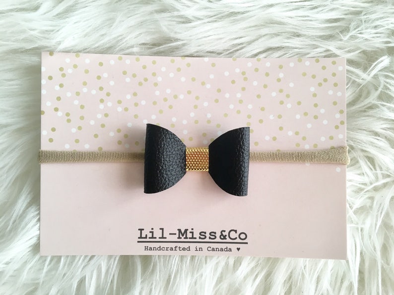 Baby Headband Newborn Headband Baby Pink Headband Nylon Headband Leather Headband Baby Bow Chic Baby Bow Baby Hair Bow Baby