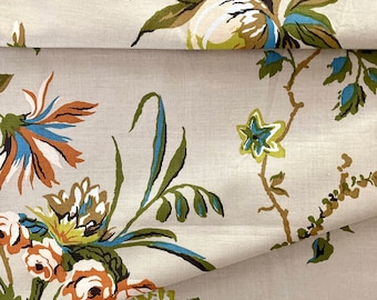 Vintage Brunschwig & Fils floral print designer memo