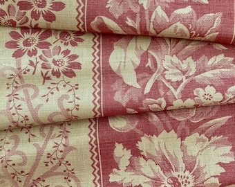 Vintage J H Thorp "Marseille " fabric designer memo