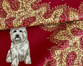 Schumacher "Decorator Dogs" fabric designer memo