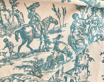 Rare Scalamandre "1776 - American Independence " toile fabric designer memo