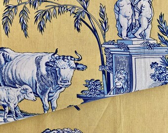 Vintage Pierre Frey toile fabric designer fabric