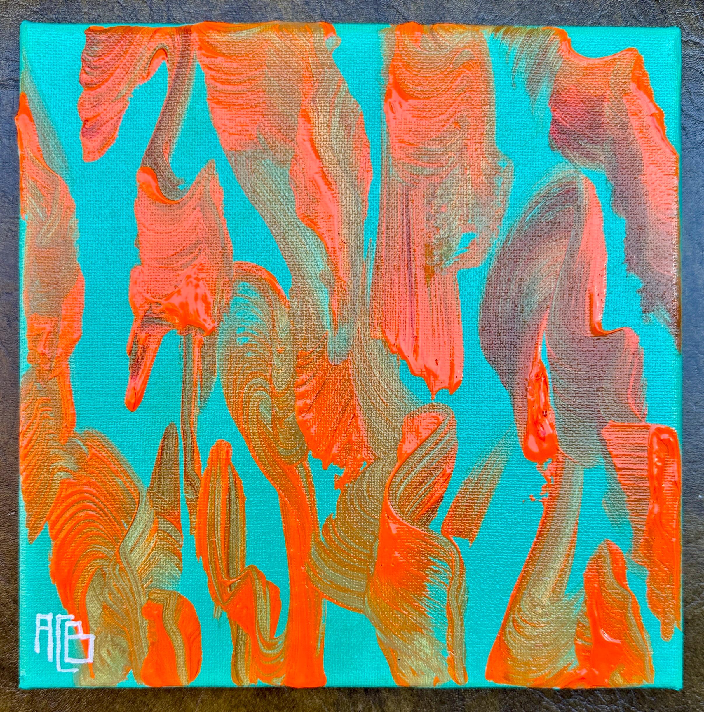 UNTITLED アクリル画 無題 8 No,8 ⁄ 抽象画シリーズの現代アート作品 絵画