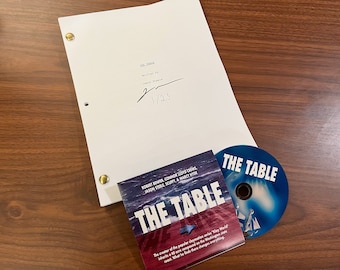 The Table - Signed & Numbered Screenplay + CD (Limited!)