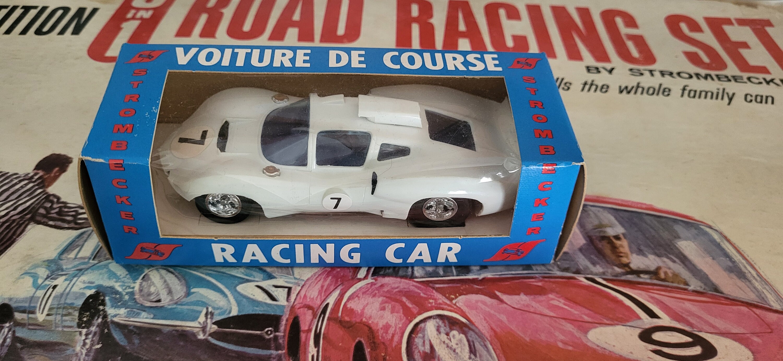Strombecker road race set sale