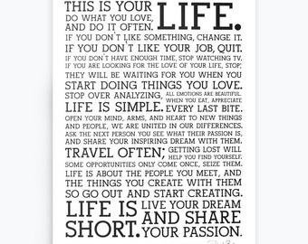 Holstee Manifesto Poster (18x24)